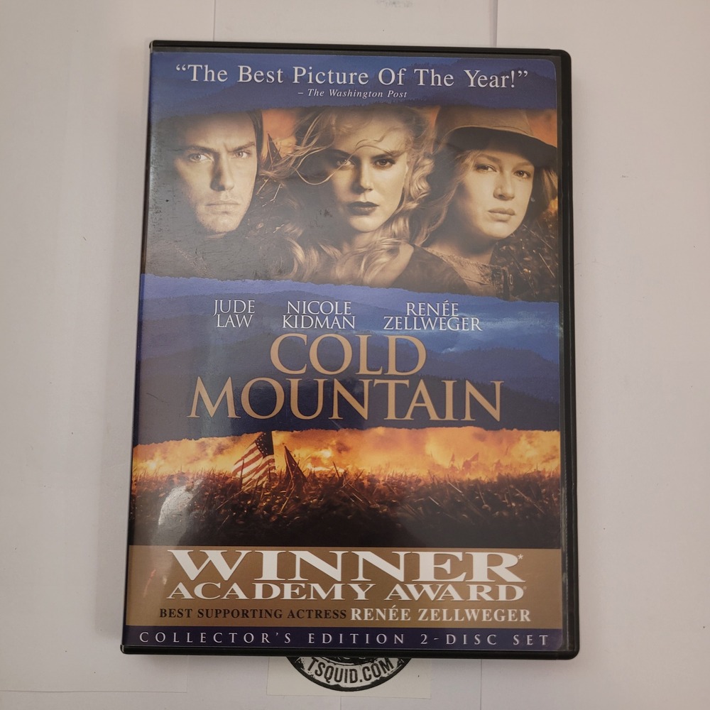 Miramax DVD Cold Mountain Jude Law Nicole Kidman Collector's Edition 2 Disc Set